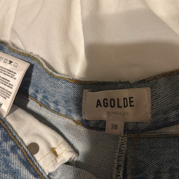 AGOLDE broken waist band jeans - Picture 5 of 6